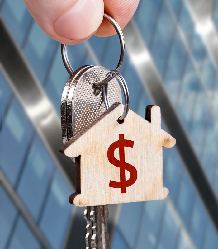 Clés de maison symbolisant un prêt immobilier avantageux